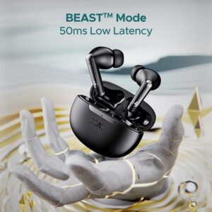 Lag-Free Connectivity: 50ms Low Latency Beast™ Mode