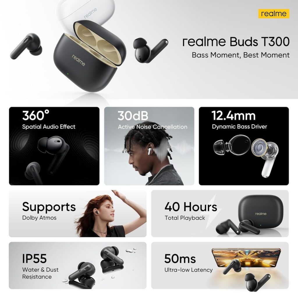 realme t300 earbuds